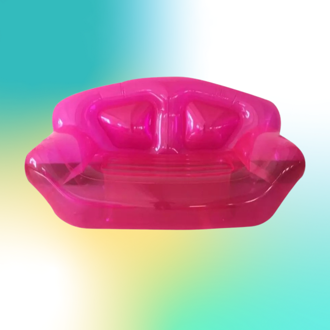 Hot Pink Inflatable Sofa