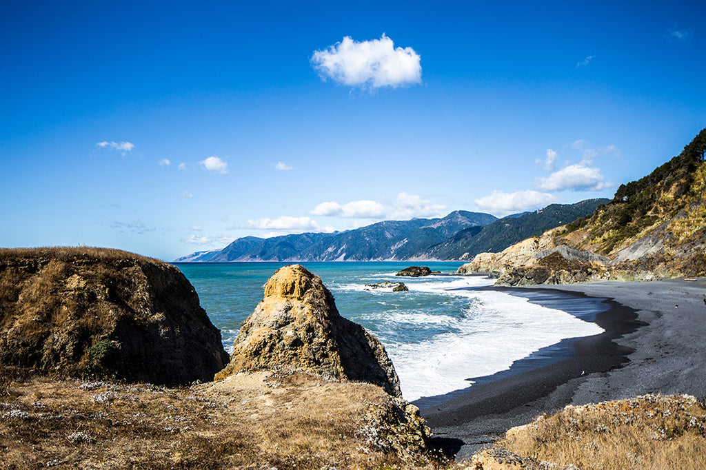 Black Sands Beach near Shelter Cove