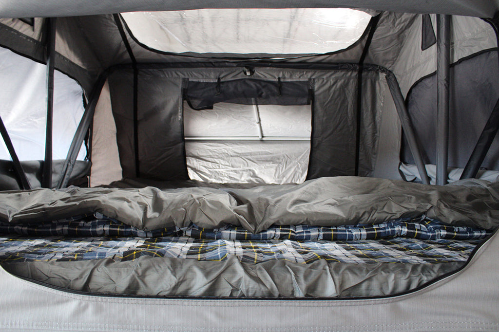Car camping tent on the inside