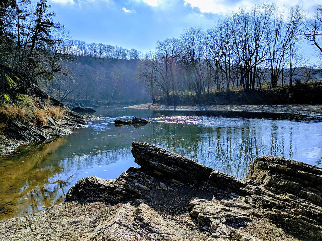 Vermillion River in early spring