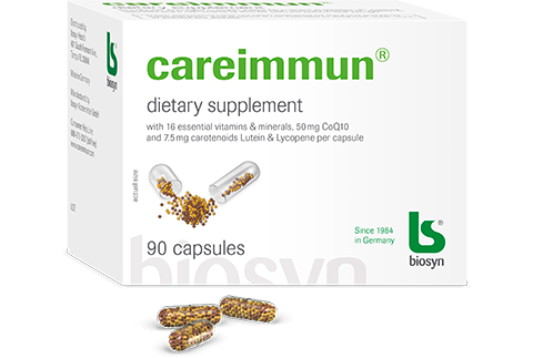 box of Caremmun and capsules
