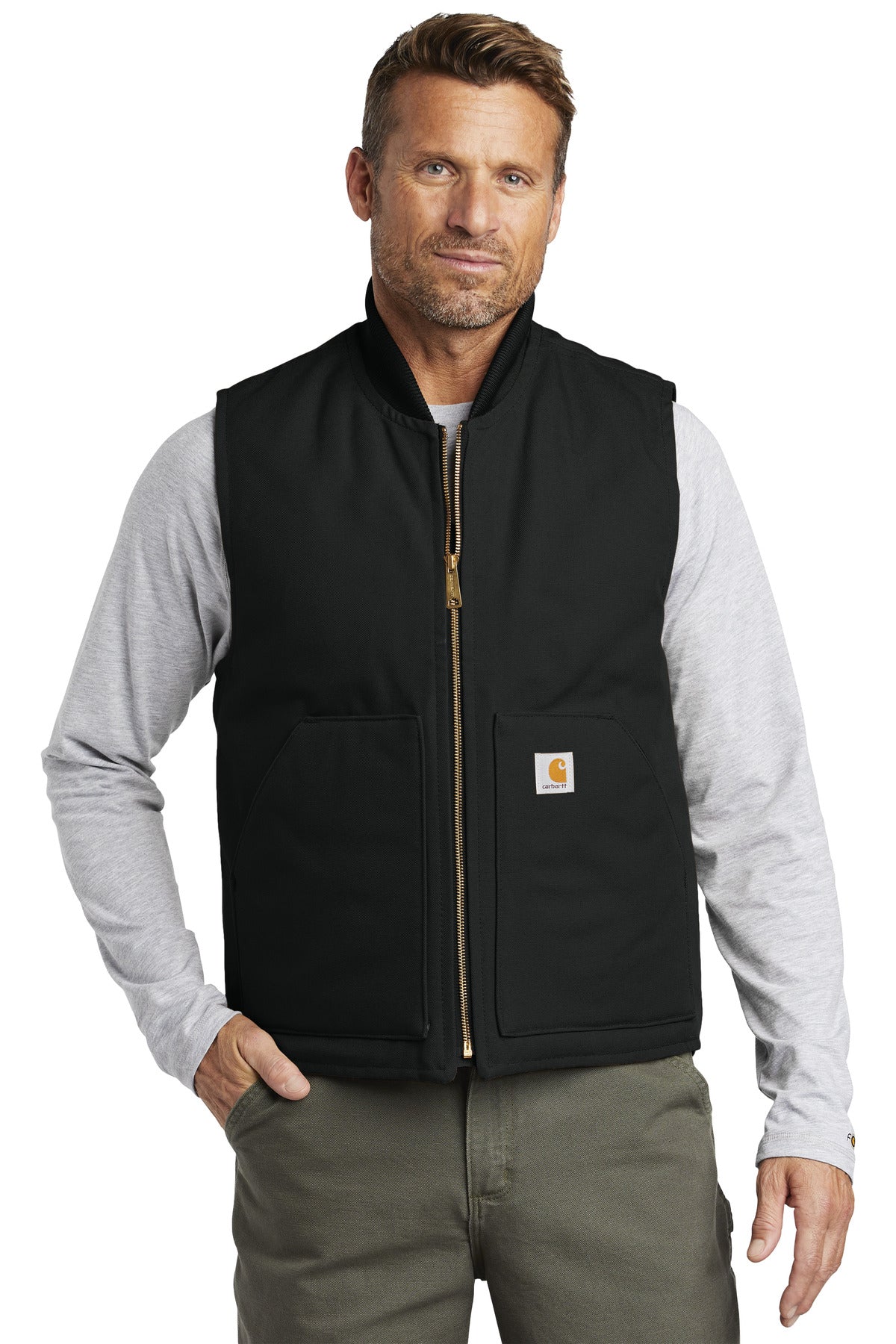 Carhartt ® Duck Vest. CT106676 - On Game Day product image