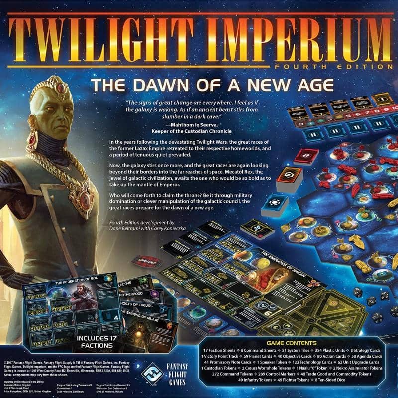 Twilight Imperium (4th Edition) Board Game  | Board Games  Ireland