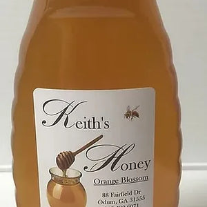 Keith's Honey - Raw Orange Blossom 16 oz - Golden Isles Olive Oil