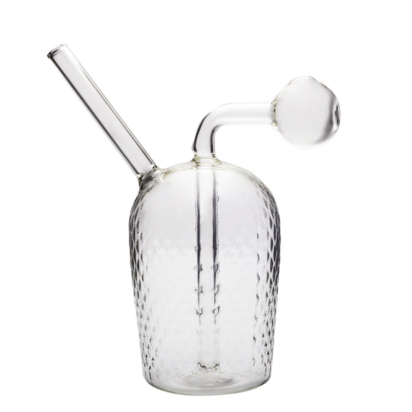 Glass Oil Burner Water Bong Glass Oil Burner Pipes Thick Clear Tube Small  Bubbler Bong Mini Dab Rigs for Smoking Bongs (Clear) : : Home &  Kitchen