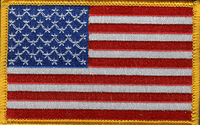 American Flag Patch 12 x 9 Large USA Flag Patch