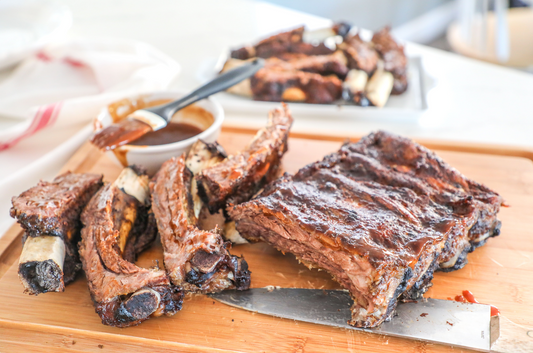 "Fall off the Bone" Oven Roasted Rack of Beef Ribs