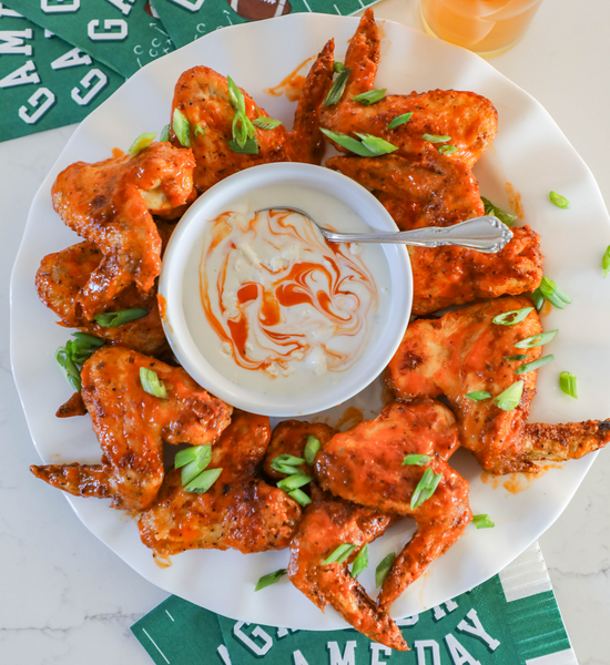 Point Reyes Blue Cheese dressing and chicken wings