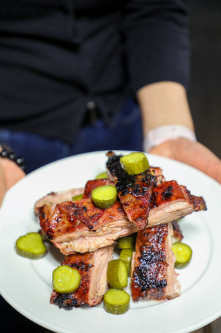 Farm to Table Dinner Stemple Creek Ribs