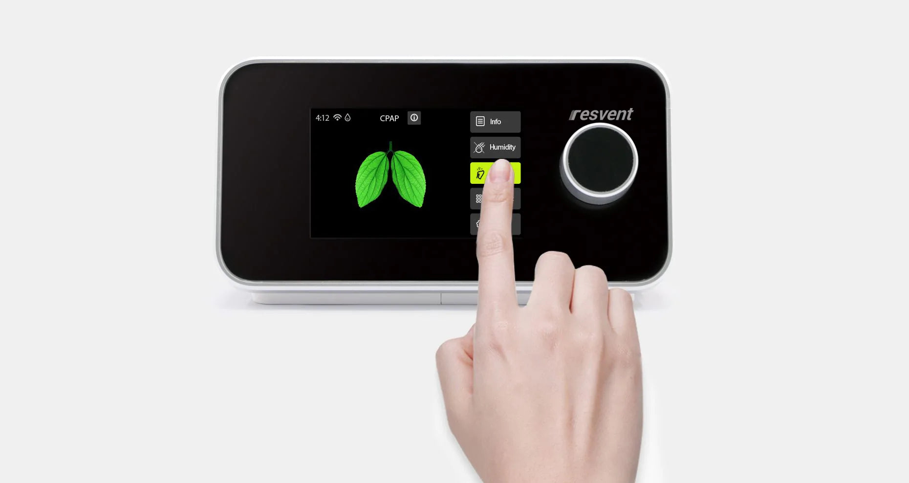 Resvent iBreeze Auto BiPAP ST Machine with Heated Humidifier & WiFi 25STA - Image 7