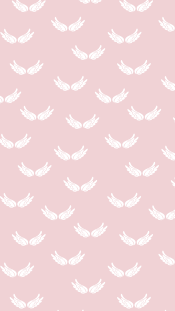 Angelstick Wing Pattern Wallpaper