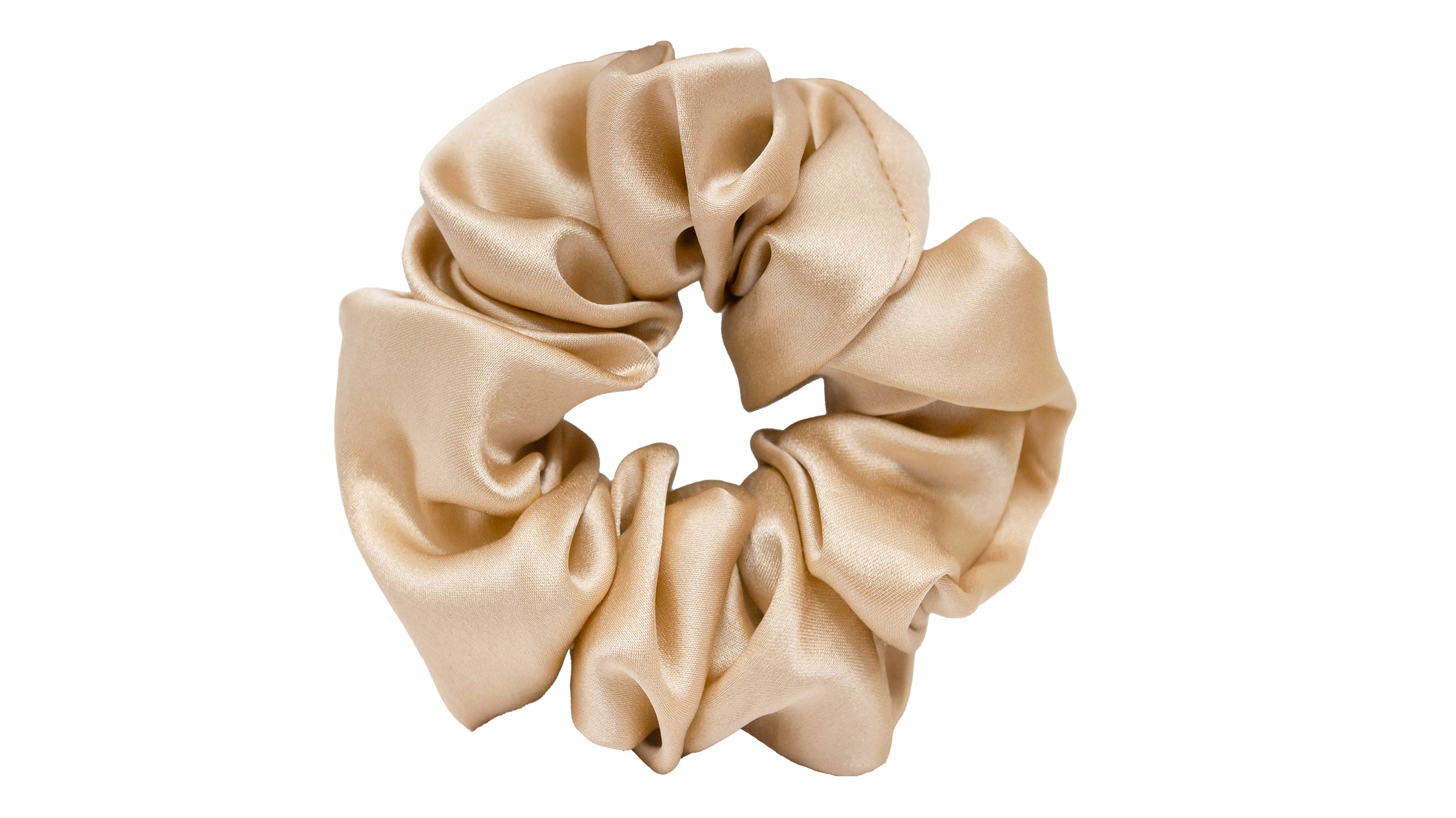 Sweet Dreams Silk Scrunchie in Snooze