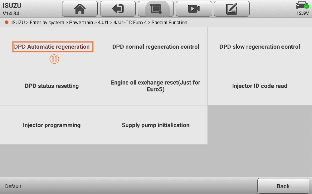 How to Diagnose ISUZU Car’s DPD problem with ANCEL X7 HD 11 | ANCEL