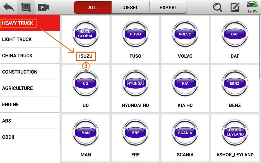 How to Diagnose ISUZU Car’s DPD problem with ANCEL X7 HD 3 | ANCEL