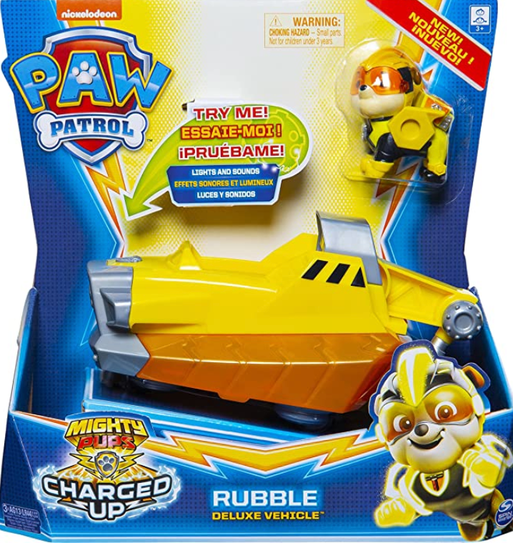 rubble mighty pup car