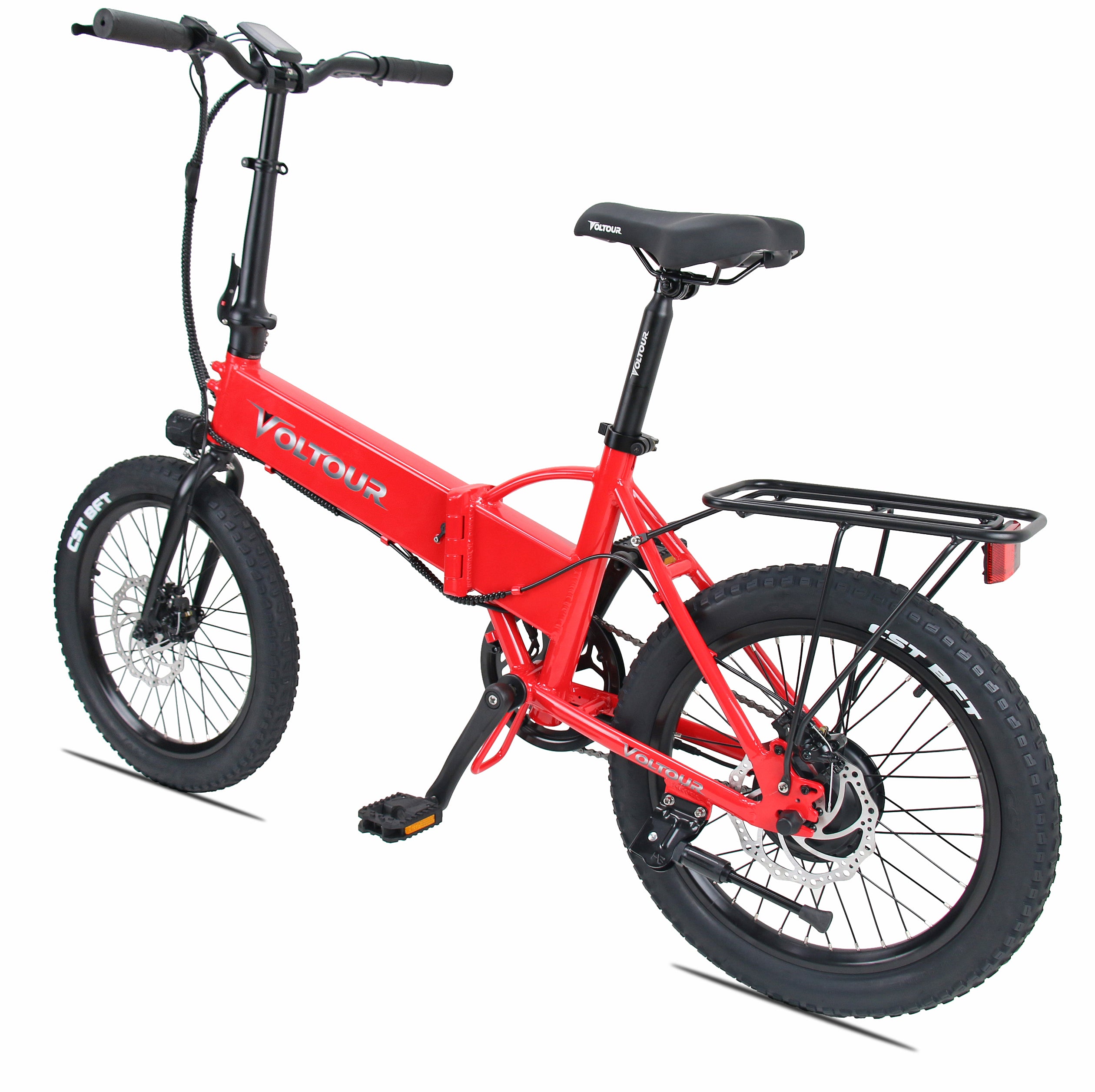 300 Watt Foldable Electric Bike with Step Over Frame - Trailrider