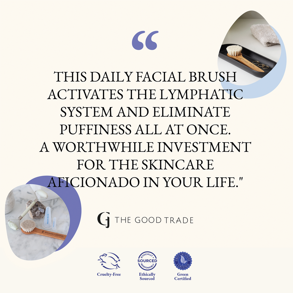 Daily Glow Facial Dry Brush Province Apothecary