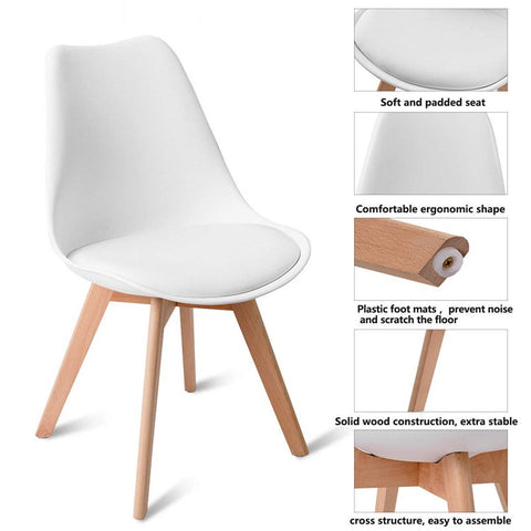 Scandinavian Padded EAMES Chair | HomeVibe PH | Buy Online Furniture and Home Furnishings