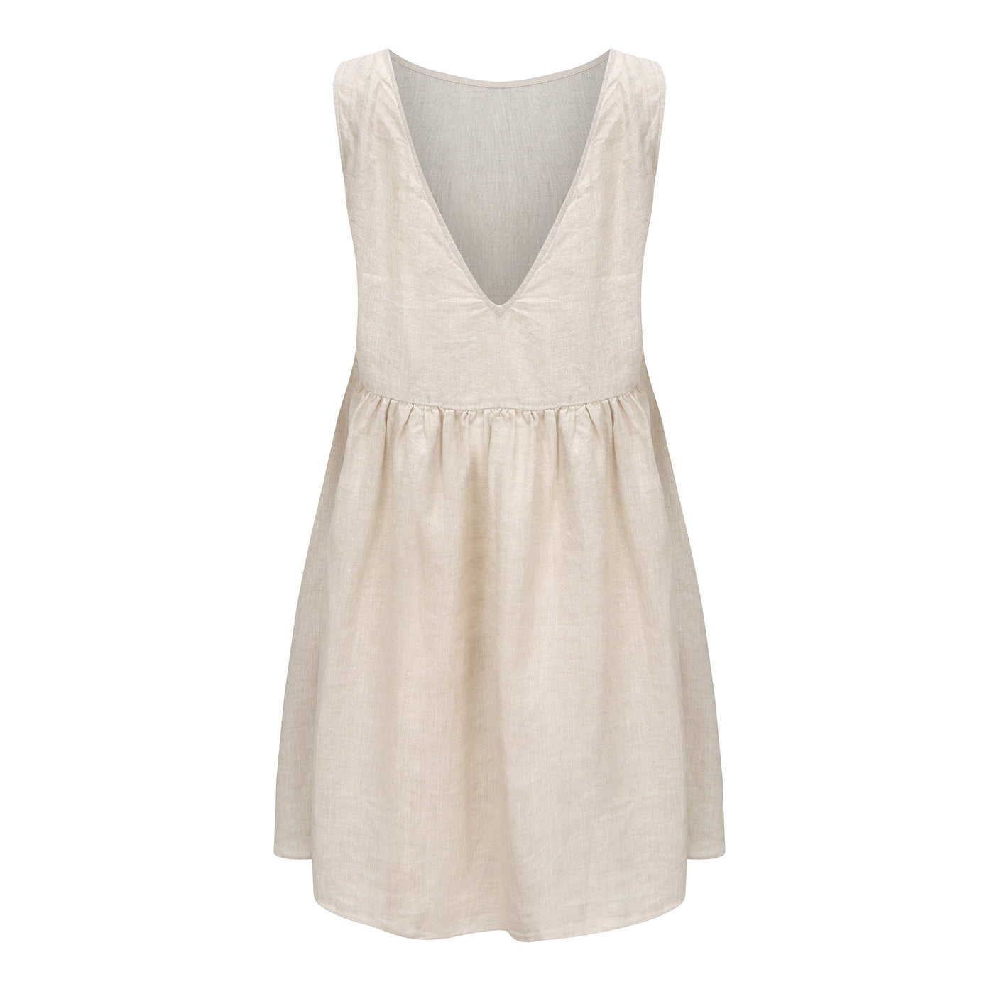 Harper Linen Dress by Lilly Pilly Collection, 100% Organic linen dress