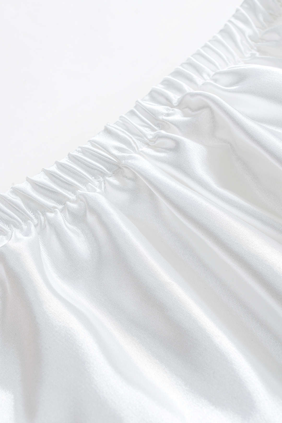 Satin High Waist Skirt