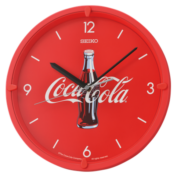 Seiko x Coca-Cola Wall Clock QHA901R – Seiko Clocks Philippines