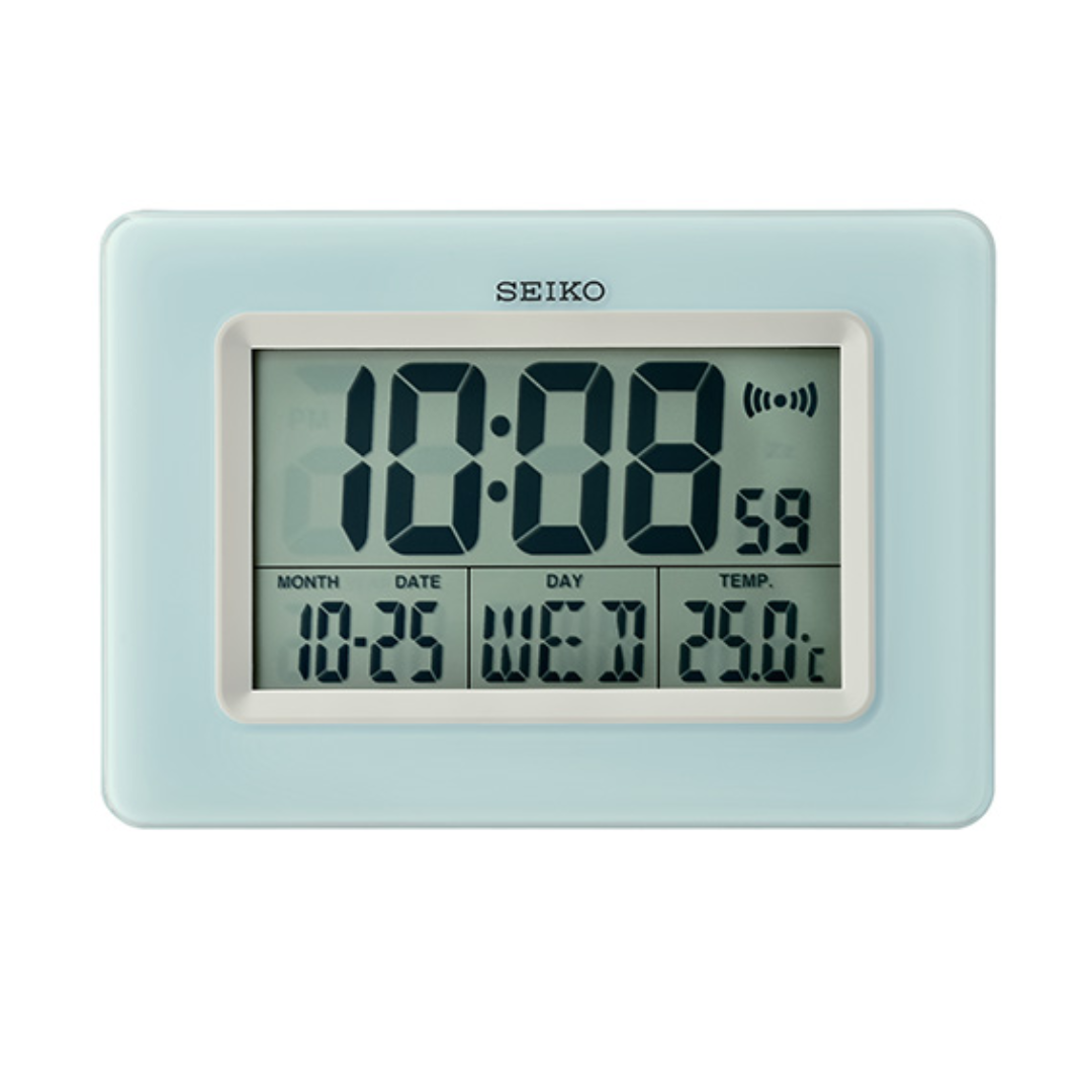 SEIKO DIGITAL ALARM CLOCK QHL058L – Seiko Clocks Philippines