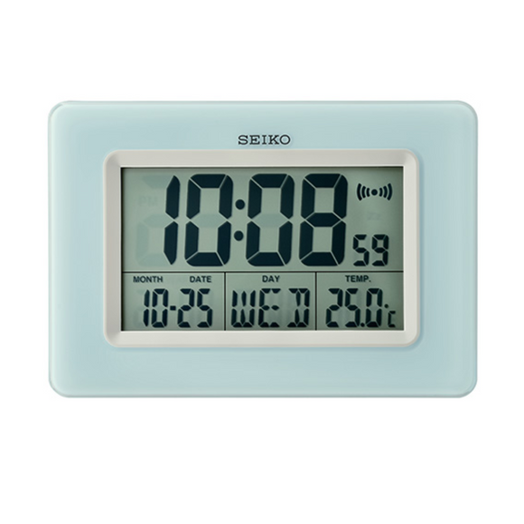 SEIKO DIGITAL ALARM CLOCK QHL058L – Seiko Clocks Philippines