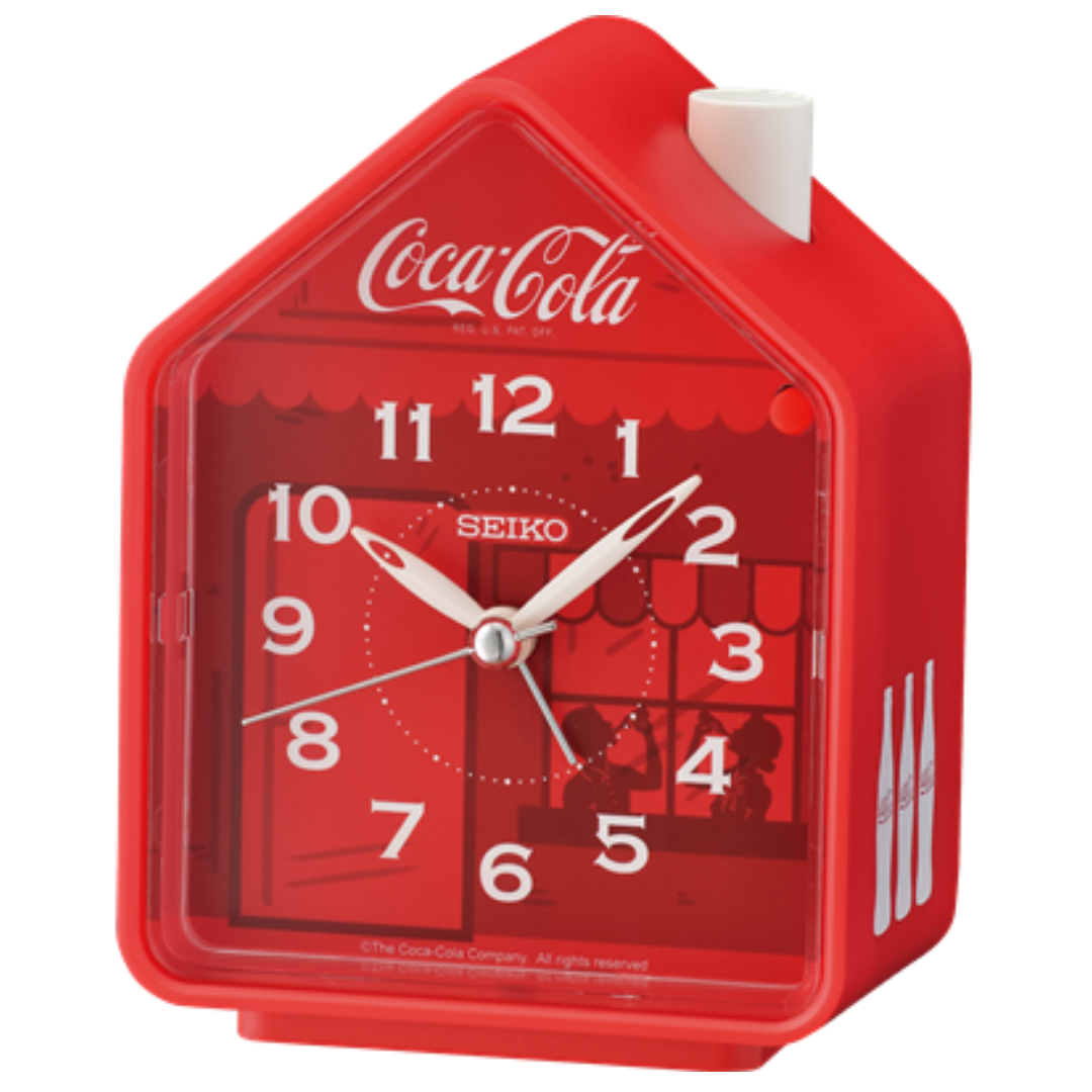 Seiko x Coca-Cola ALARM CLOCK QHP902R – Seiko Clocks Philippines