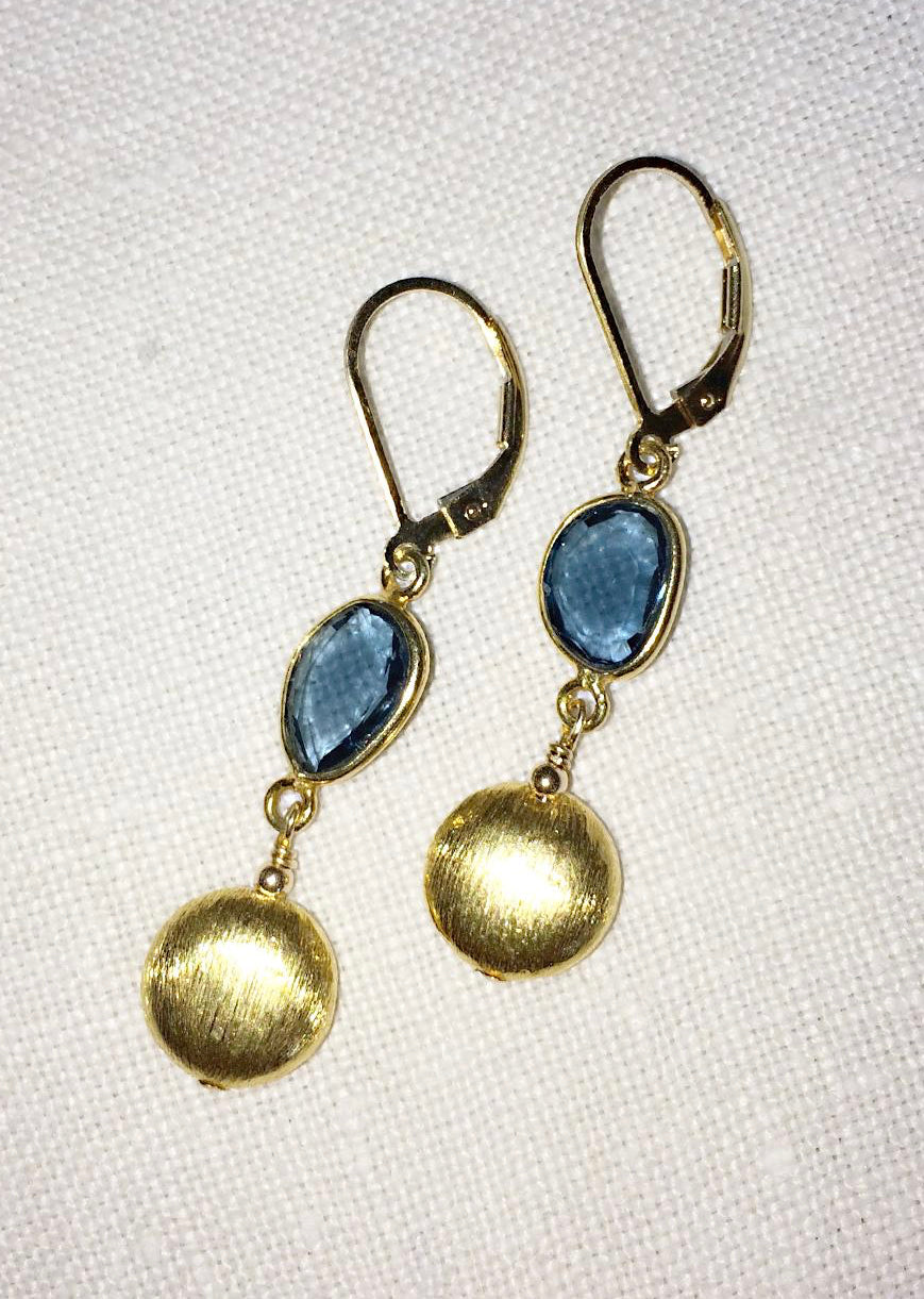 London Blue Topaz Earrings