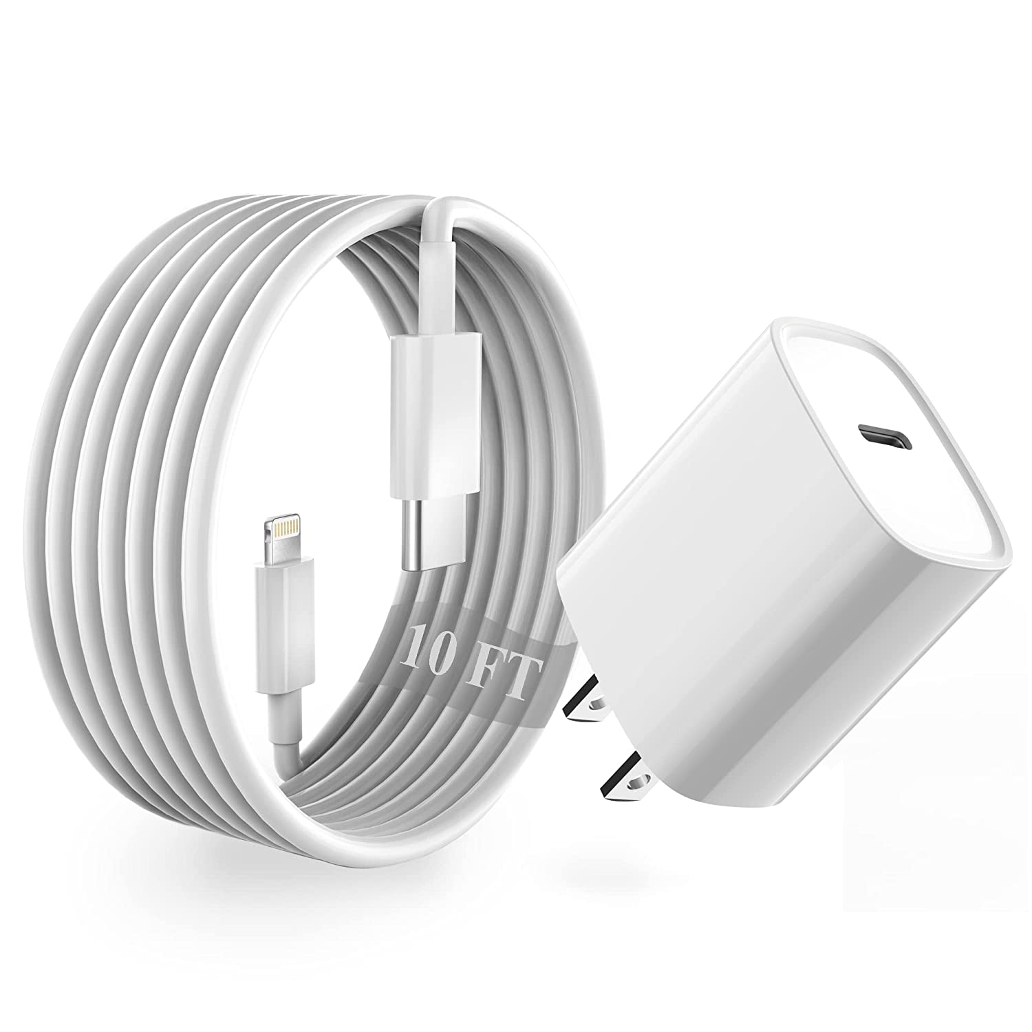 10 FT iPhone Charger Fast Charging,【Apple MFi Certified】Long iPhone 13 –  Vagavo