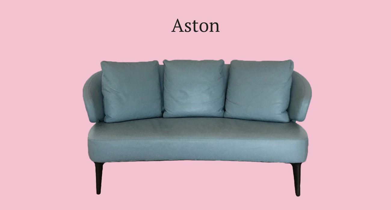Modern Resale Mitnotti Aston sofa love seat consignement
