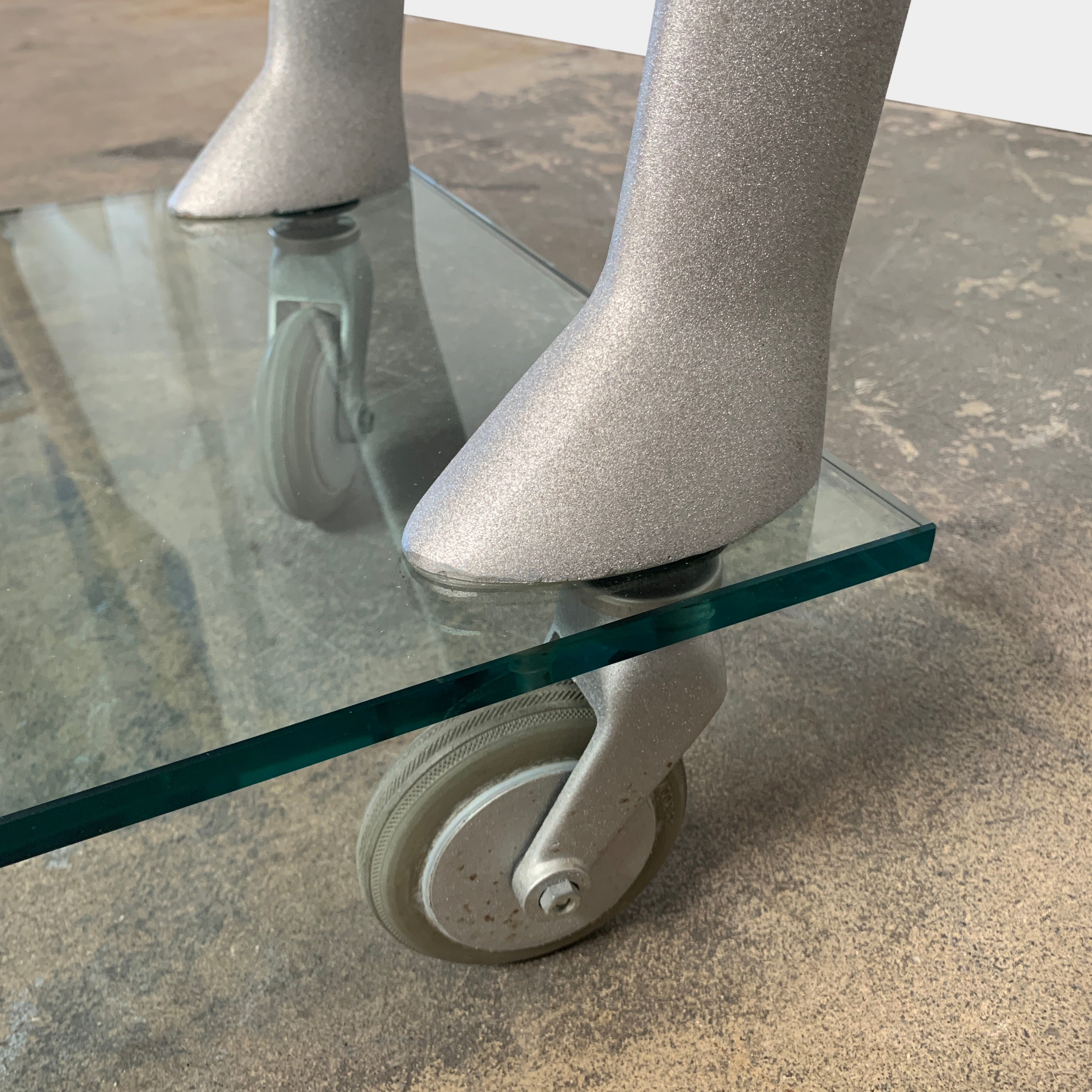 Fontana Arte Glass Bar Cart