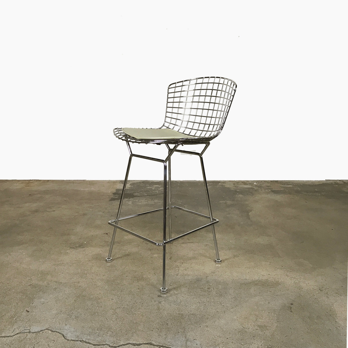 Knoll Bertoia Barstool By Harry Bertoia La Consignment Modern Resale