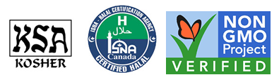 kosher, vegan, certified isna