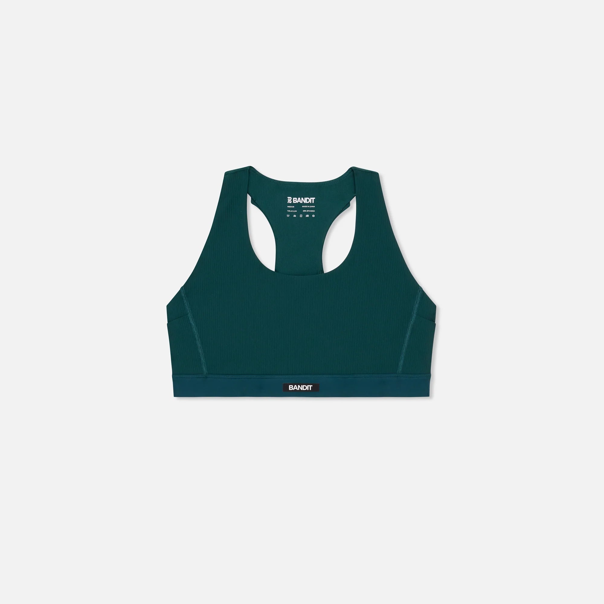 Cadence™ Scoop Neck Run Bra - Pine