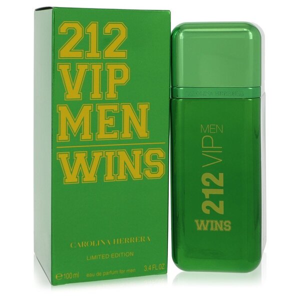 212 Vip Wins Eau De Parfum Spray (limited Edition) 3.4 Oz For Men - Perfumeles