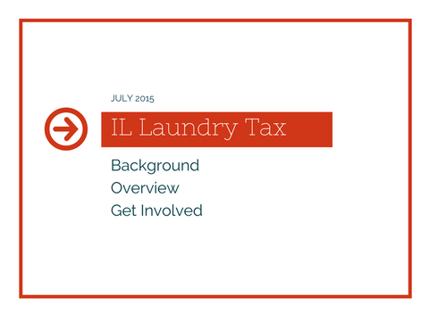 Illinois proposed self service laundry tax