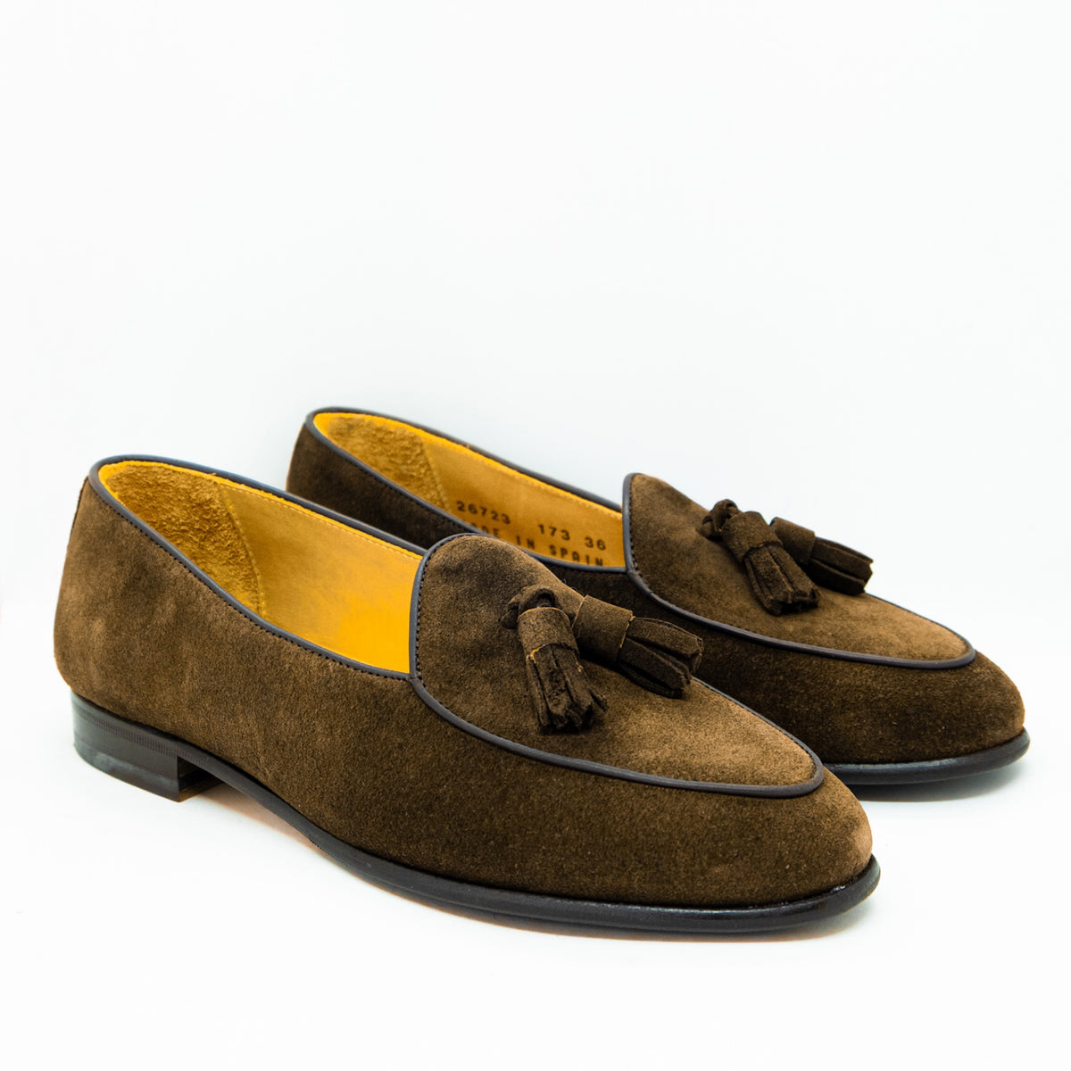 Sardinelli Prontofino Brown Suede Penny Loafers