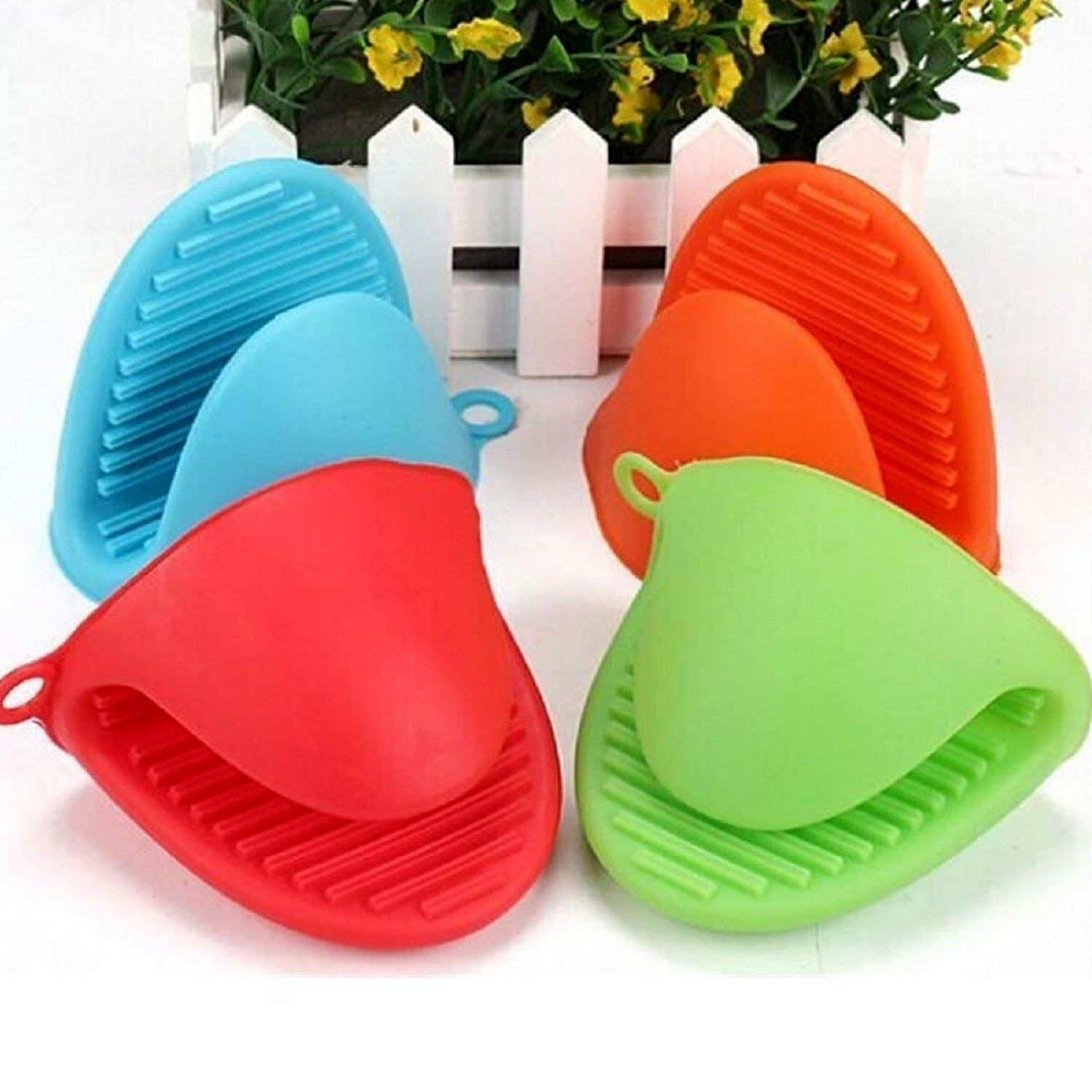 Silicone Heat Resistant Cooking Potholder for Kitchen Cooking & Baking 1 Pc