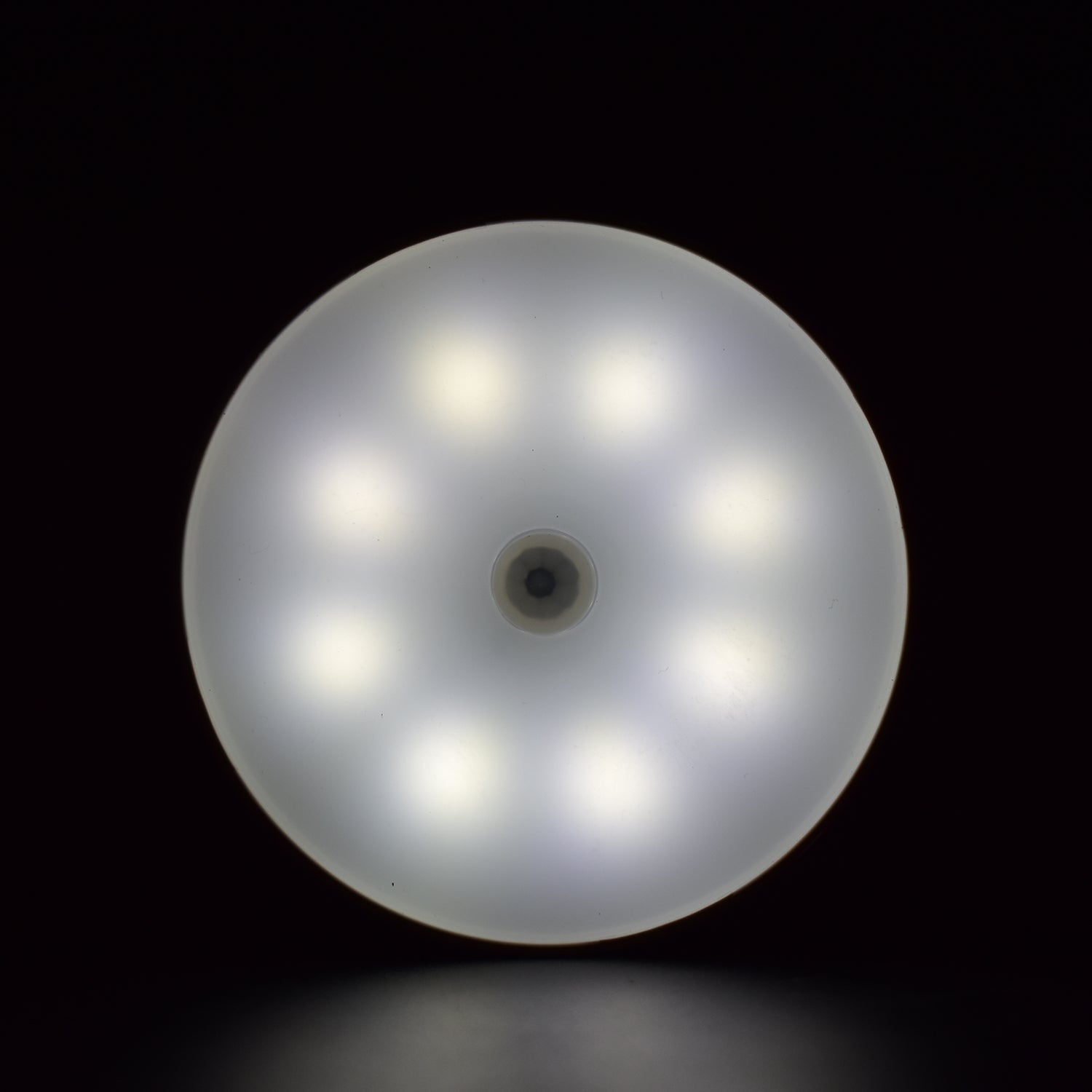 Round Shape 8 LED Motion Sensor Induction Led Light