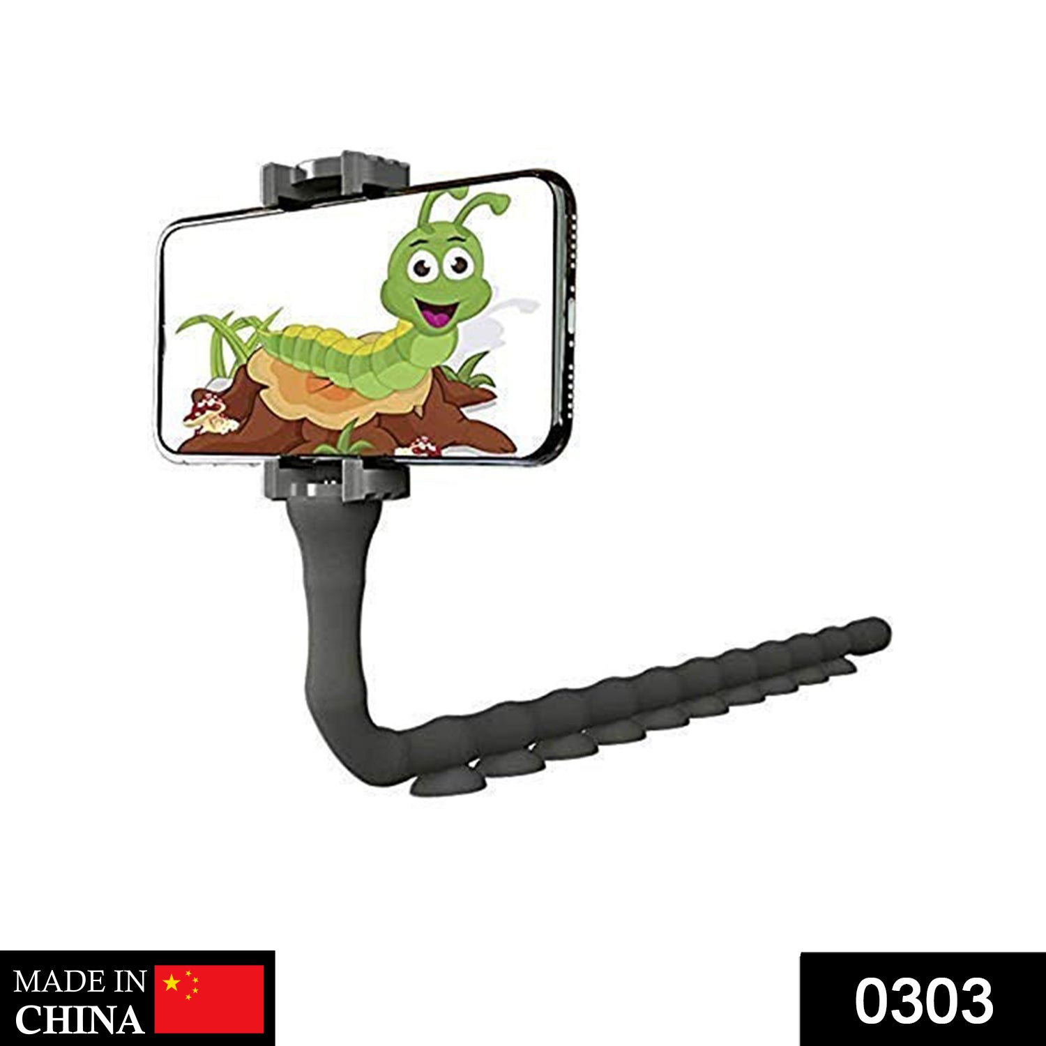 Mobile Phone Holder Multi-Functional Cute Warm Snake Holder