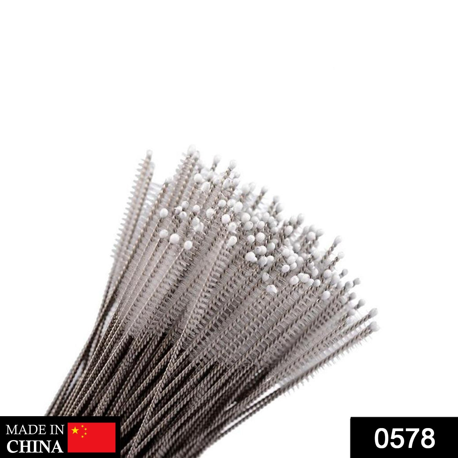 Stainless Steel Straw Cleaning Brush Drinking Pipe, 23mm 1 pcs