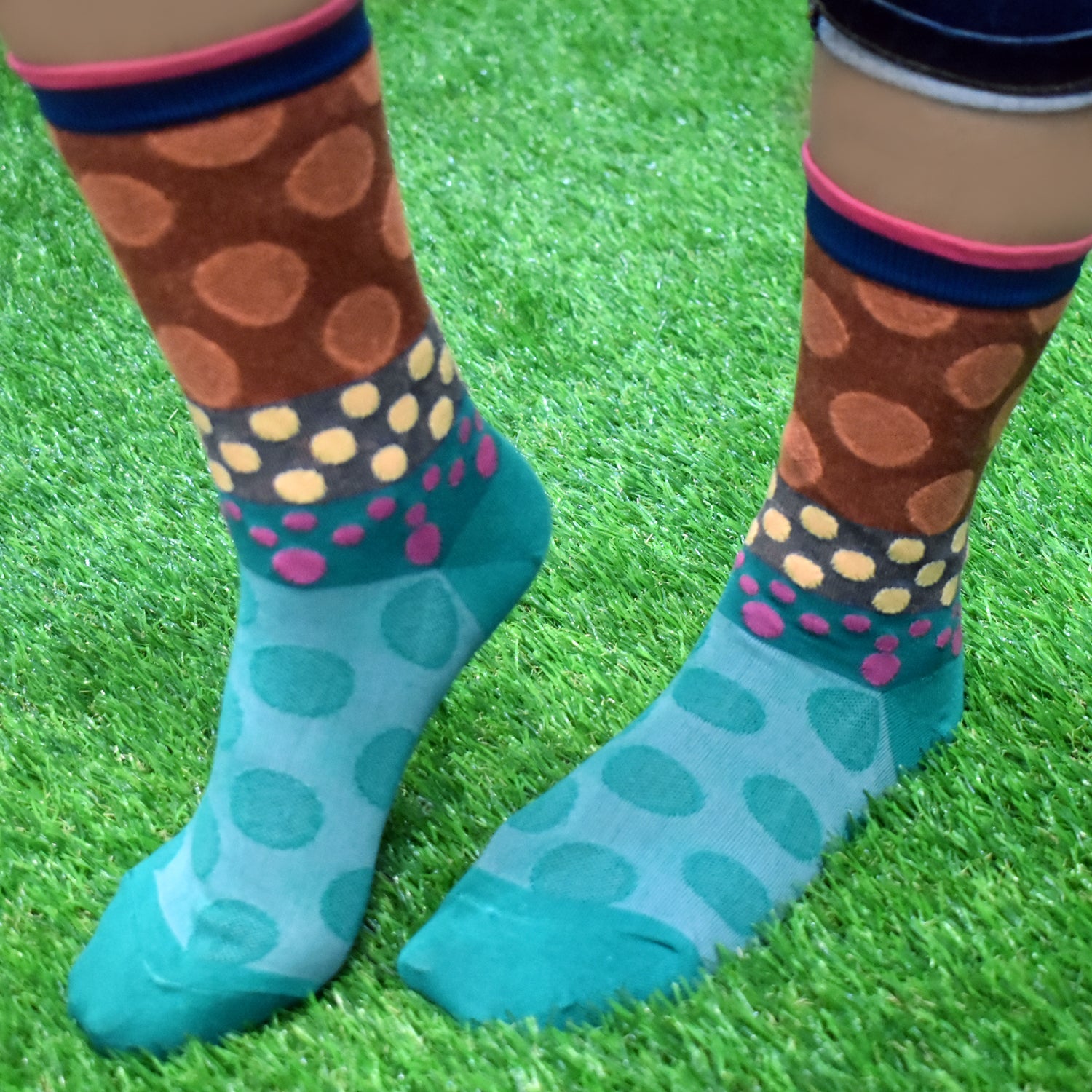 Ladies Printed Socks Breathable Thickened Classic Simple Soft Skin Friendly