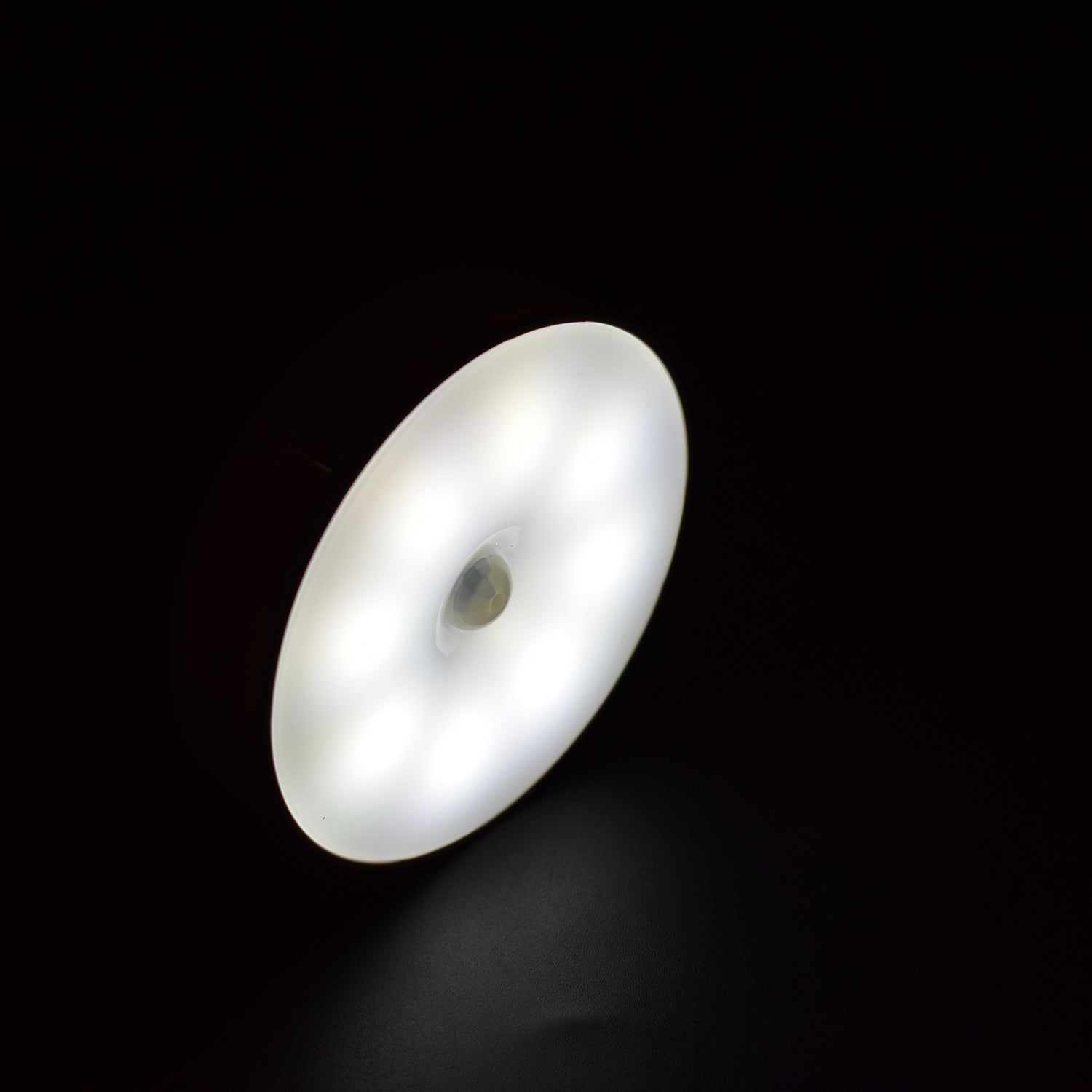 Round Shape 8 LED Motion Sensor Induction Led Light