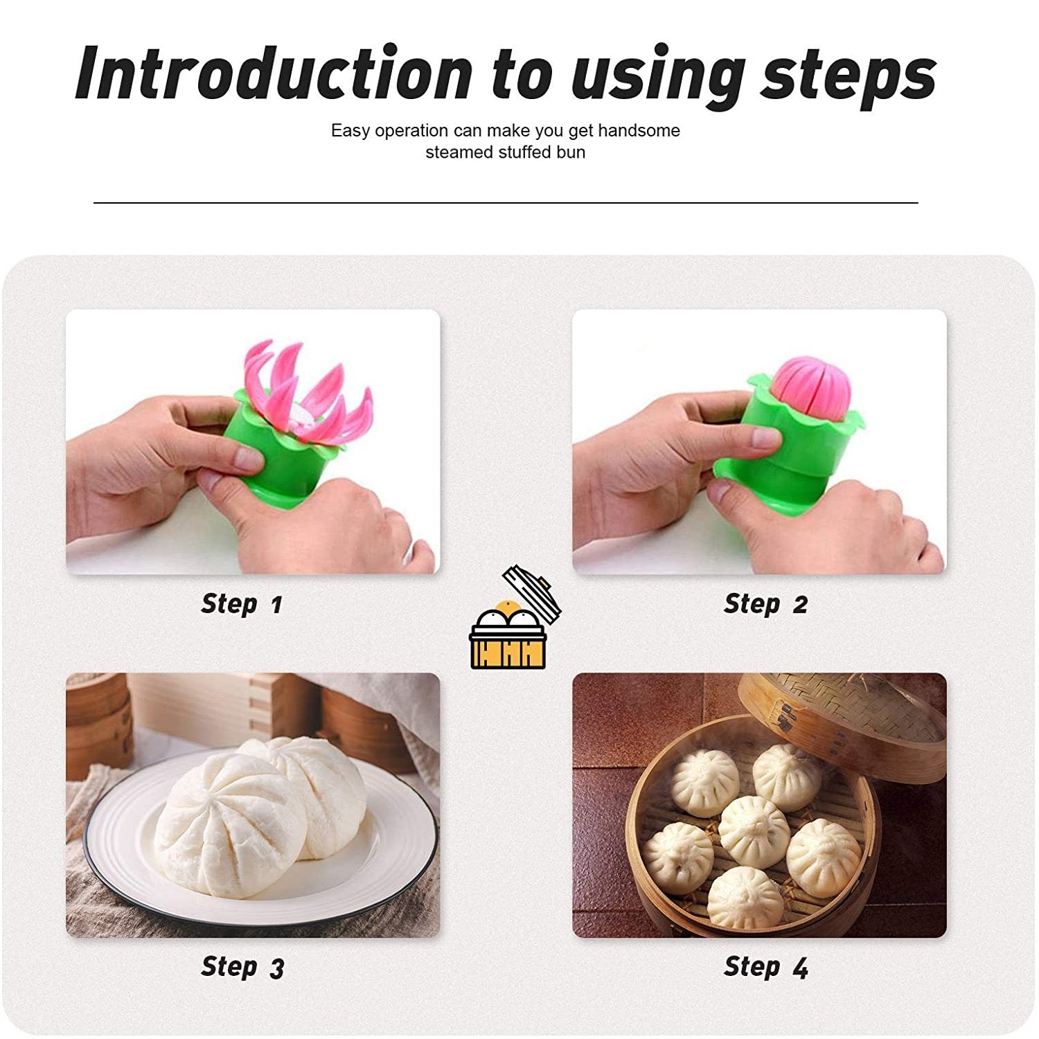 Steamed Stuffed Bun Making Mold