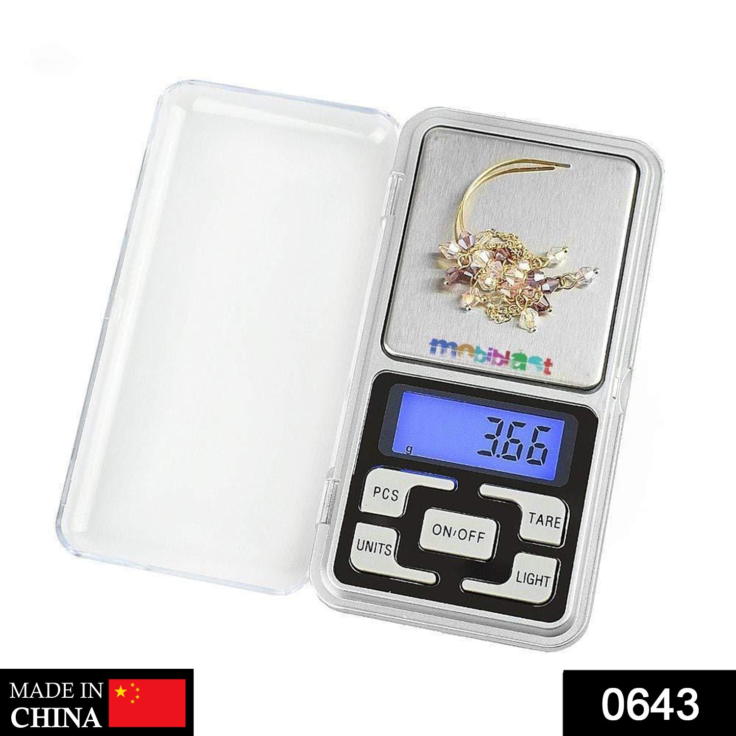 Multipurpose (MH-200) LCD Screen Digital Electronic Portable Mini Pocket Scale(Weighing Scale), 200g