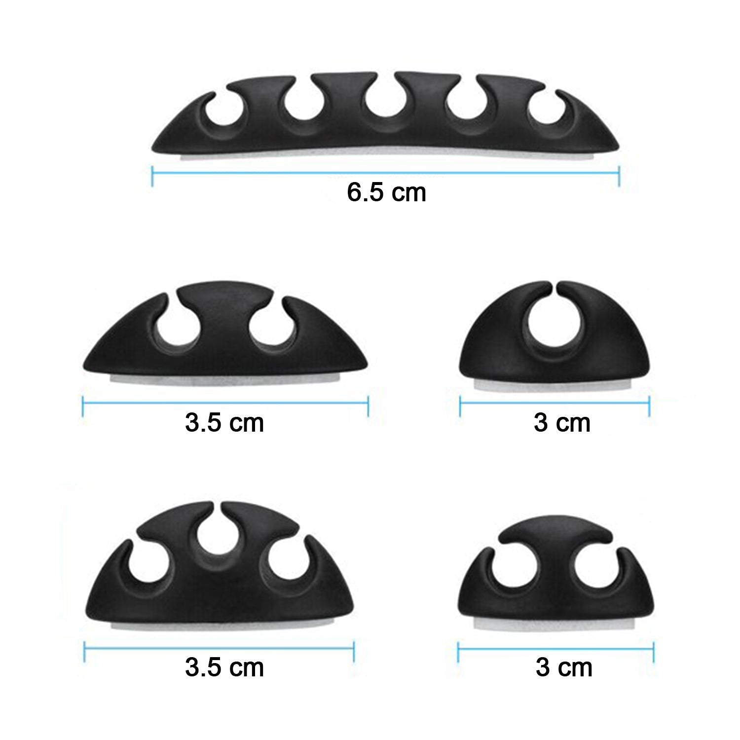 6298 10PCS CABLE HOLDER AND SUPPORTER FOR GIVING SUPPORT AND STANCE TO ALL KIND OF CABLES.