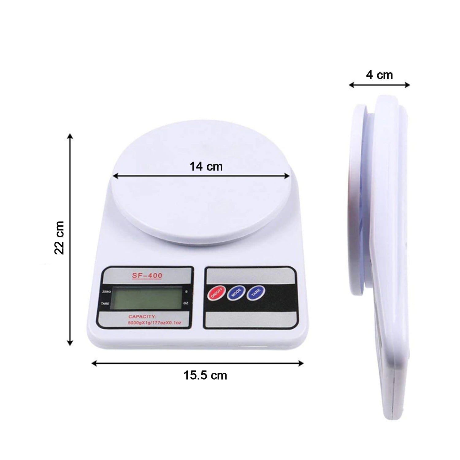 0057 Digital Weighing Scale (10 Kg)