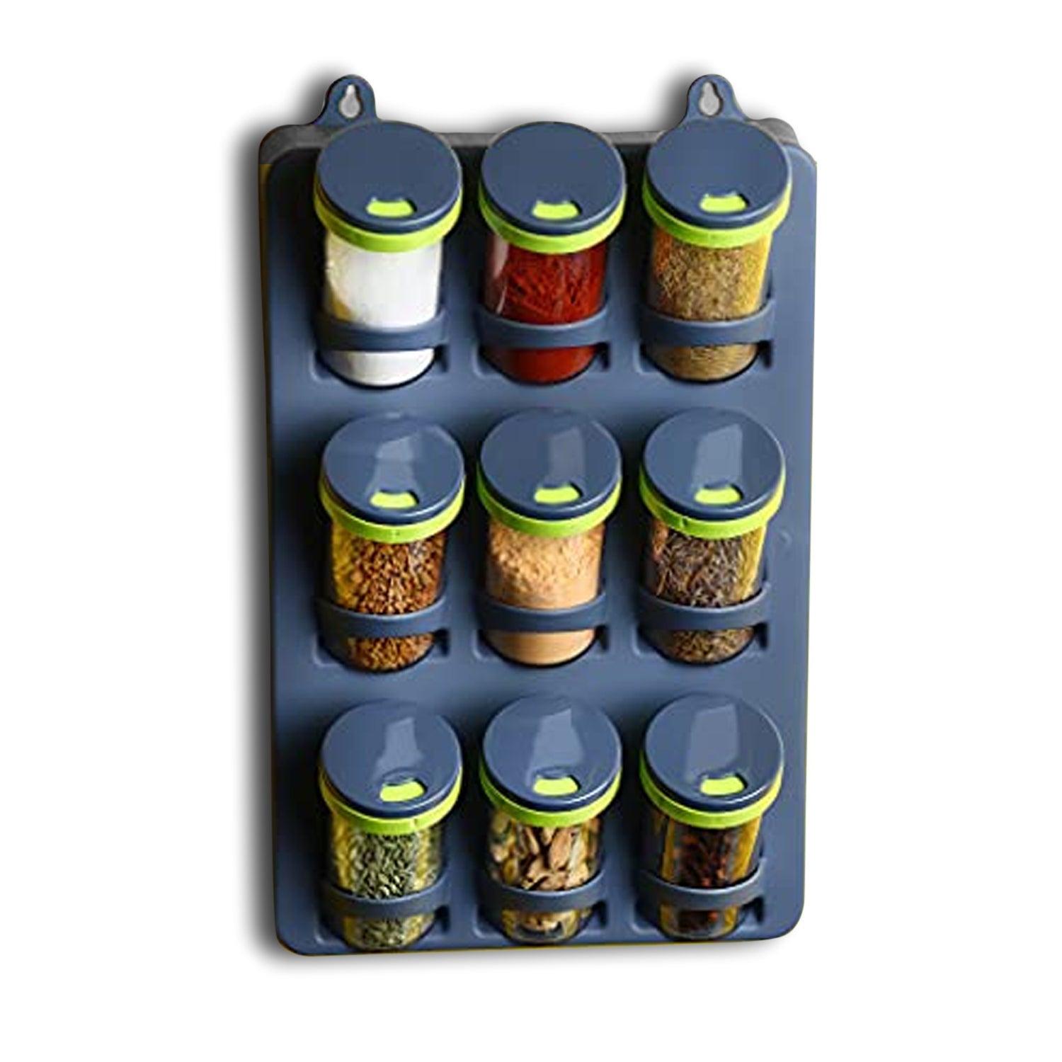 Space Saver Spice Rack  9 Piece Spice Set