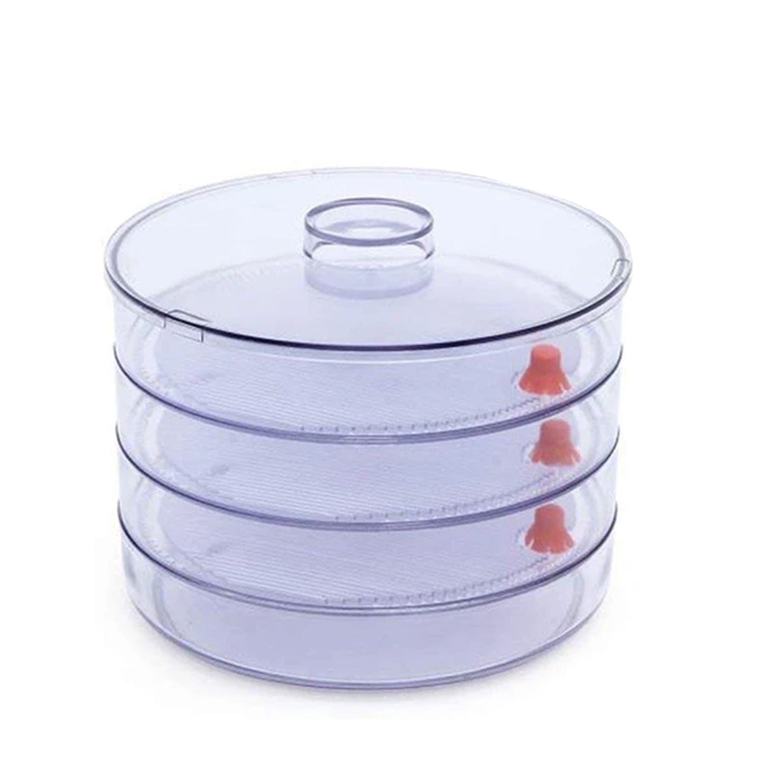 0070 Plastic 4 Compartment Sprout Maker, White